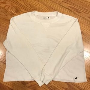 HOLLISTER WHITE LONG SLEEVE